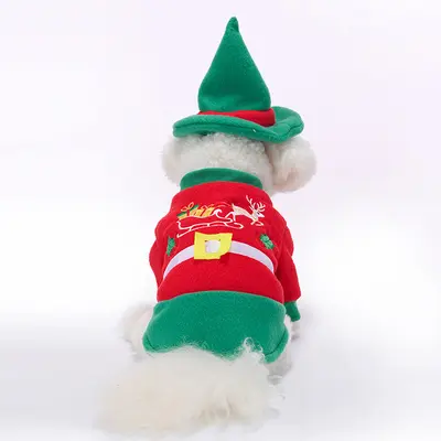 Halloween Costume Warm Dog Sweater, Small Dog Clothes