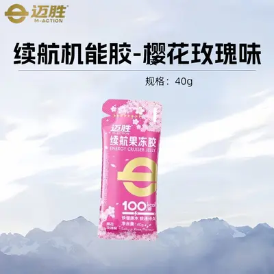 Maisheng Energy Gel, Electrolyte Salt Tablets for Marathon and Running - 12