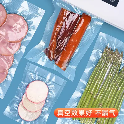 Xizhilong vacuum bag food preservation sealed food grade plastic bag mesh texture vacuum packaging bag