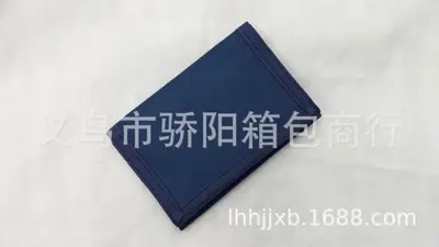Erkek Kısa Cüzdan, Katlanabilir Polyester Kamuflaj Kumaş - 11
