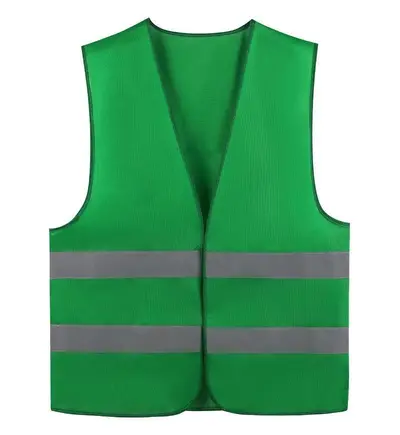 Reflective Safety Vest with Logo, for Night Traffic and Cleaning Workers - 11