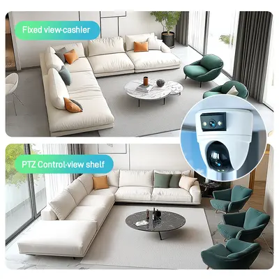跨境专供无线WIFI摄像影头360度手机远程商用家用高清室内监控器 - 5