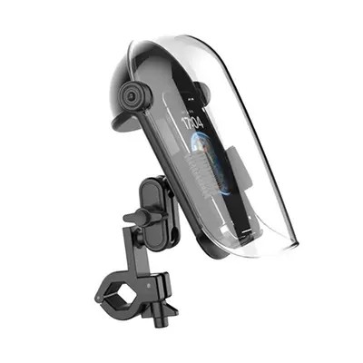 Phone Holder with Sun Shade and Rain Cover for Electric Scooter and Motorcycle - 6