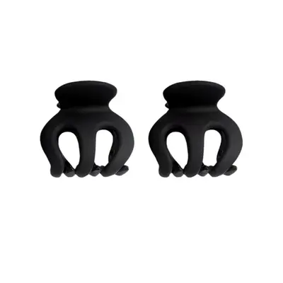 Wholesale fashion pumpkin small claw clip large bun hair clip high ponytail fixing tool princess hair small claw clip