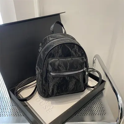 Women's Small Simple Backpack, Casual Daily and Travel Use - 10