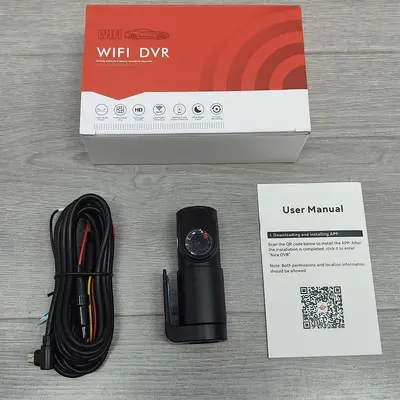 1080P HD Night Vision Dash Cam with Wireless WiFi and Smartphone Connection - 8
