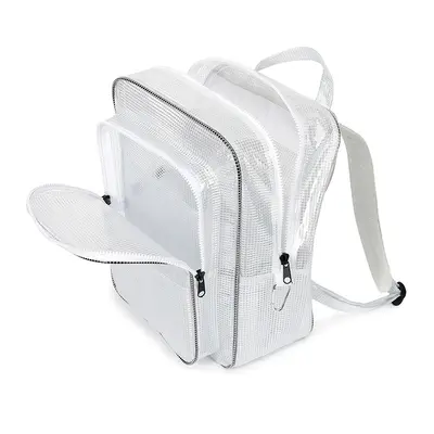 Anti-Static Full PVC Dust-Free Transparent Mesh Backpack, Cleanroom Tool Bag - 4