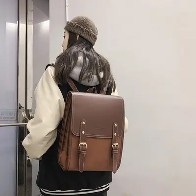 Japanese-Style Women's Student Backpack Summer Shoulder Bag - 8