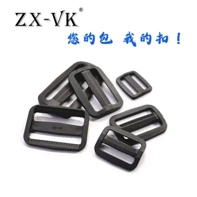 Plastic Three-Speed Backpack Strap Adjuster Buckle