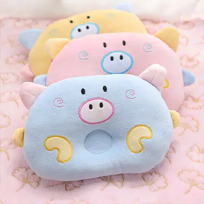 Cute Piglet Pattern Pet Dog and Cat Sleeping Pillow with Neck Support - 1