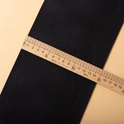 10 cm Wide Elastic Band, High Elasticity, Durable Thickened 5cm Black Flat Rubber Band Elastic Webbing