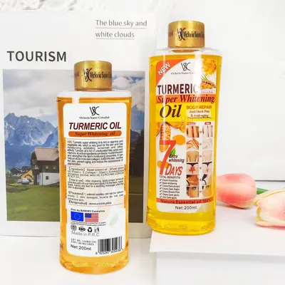 Kurkuma-Ingwer-Körpermassageöl, wärmend, 200 ml