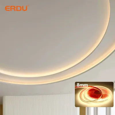 Intelligente COB-Lichtleiste CB CE ETL US-zertifiziert Doppelfarben-Dimmbar Wohnzimmer Dual-Line-Lichtleiste