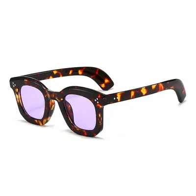 Square Frame Fashion Sunglasses, Unisex High-End Look - 11