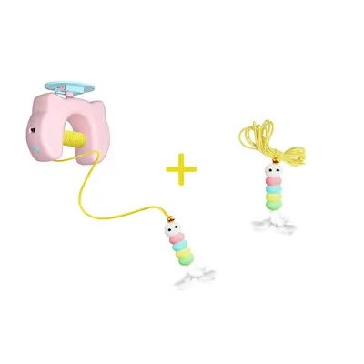 Automatic Cat Teaser Wand, Smart Bouncing Yo-Yo Ball, for Kittens - 10