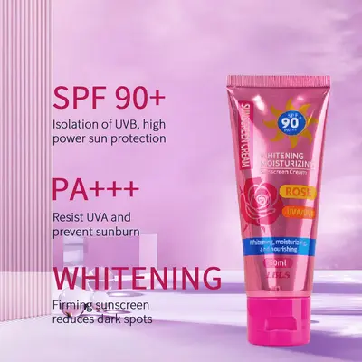 LBLS rose sunscreen BB cream SPF moisturizing
