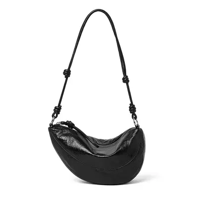 Genuine Cowhide Leather Women's Bag, Oiled Leather, Shoulder and Crossbody - 10