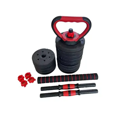 Ev erkek fitness dambılları ayarlanabilir yurt eğitim seti uzun halter seti kombinasyonu çimento dambılları toptan