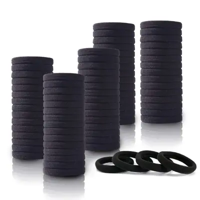 Korean-Style Seamless Hair Bands, 100 Pieces, High Elasticity