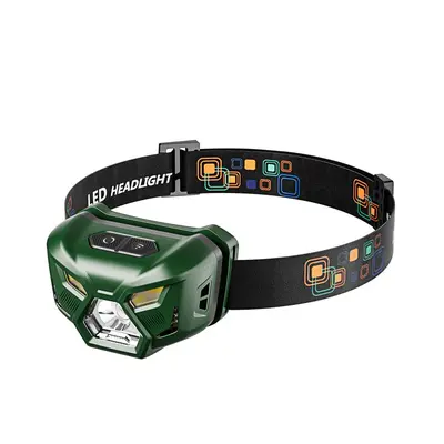 Rechargeable Headlamp, Long-Life Headlight - 8