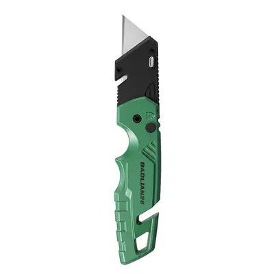 Baolian Industrie-Cuttermesser, klappbar, mit Aluminiumgriff