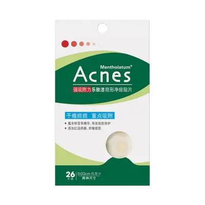 Mentholatum Acne Patch Lefujie Invisible Acne Pimple Patch Absorbent Women Men Concealer Acne Scar, Multiple Effect Options - 6