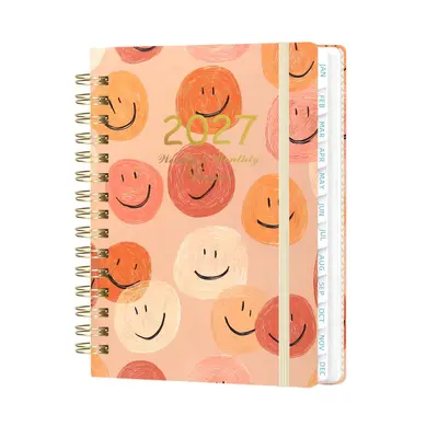 2027 Planner Notebook, A5, Spiral Bound