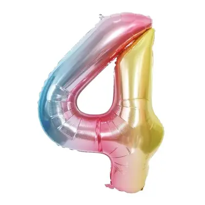 32 Inch Digital Aluminum Foil Balloon for Birthday Party Decoration
