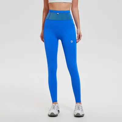 Unisex Running Tights with Large Pockets Quick-Dry Stretch Sports Trousers - 11