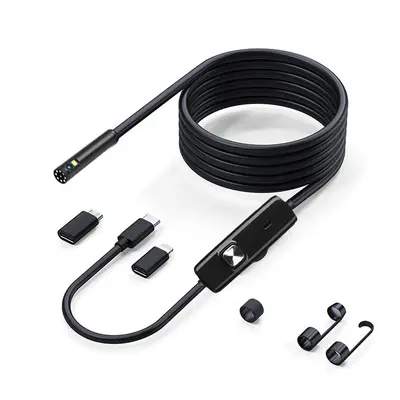 Telefon endoskopu 8mm 1080P, araba muayene kamerası