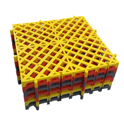 Anti-Slip Modular Floor Mat, Drainage Grid for Car Wash Room - 7