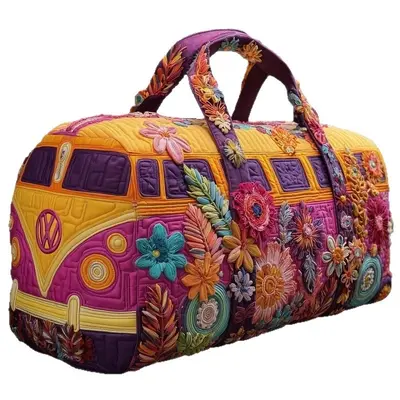 Bestseller Amazon Independent Store Crossborder Neue kurze Reise Handtasche 3D Digital Print Reisetasche Multifunktions-Sporttasche