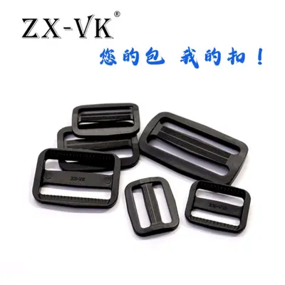 Plastic Three-Speed Backpack Strap Adjuster Buckle