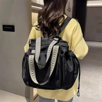 Multifunctional Diaper Backpack for Women, Lightweight Mommy Bag - 7