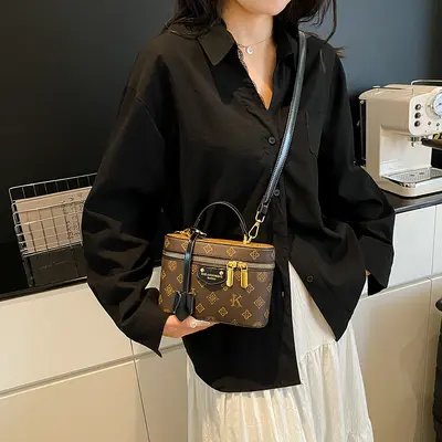 Women's Retro Box Chain Small Square Shoulder Bag, 2025 Style - 8
