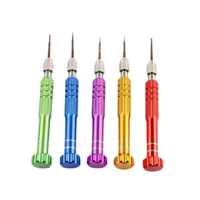 5-in-1 Aluminum Screwdriver, Mobile Phone Repair, Disassembly Tool - 6