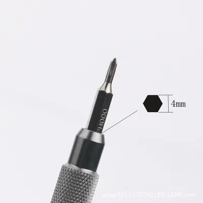 Fabrika doğrudan çeşitli hassas tornavidaların tedariki H4X28MM çapraz şekilli beş yıldızlı erik çiçeği U şeklinde Y şeklinde manuel uçlar