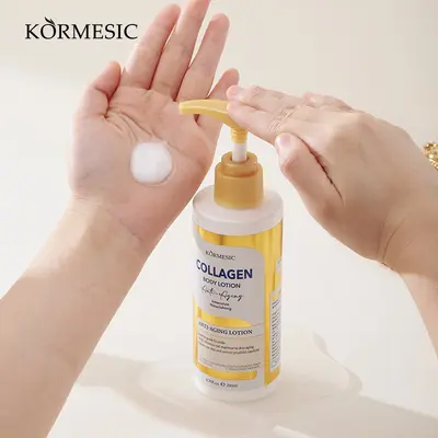 KORMESIC kolajen üç parçalı cilt bakım ürünü serisi vücut losyonu sınır ötesi ihracat üreticisi