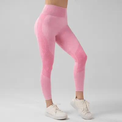 High-Waist Seamless Yoga Pants, Hip-Lifting, High Elasticity - 13