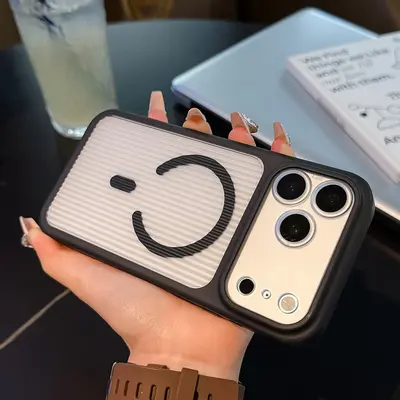 Magnetic Corrugated Frosted Matte Shockproof Case for iPhone 18 Pro Max - 10