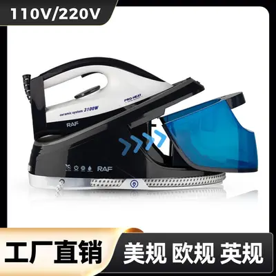 Pressure Steam Iron with Hanging Garment Steamer, High Power