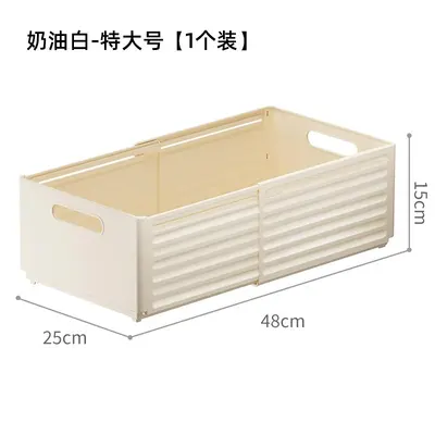 Retractable kitchen storage box with drawers for snacks - 11
