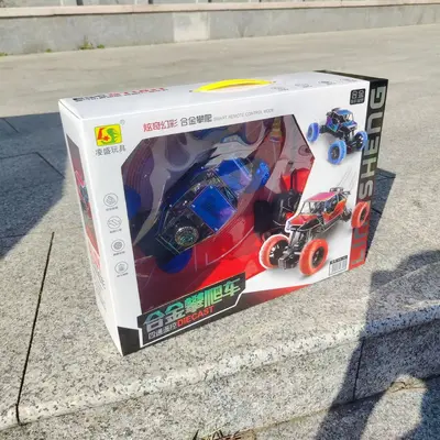 Alloy remote control climbing car four-channel colorful