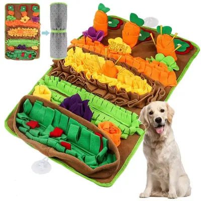 Pet Snuffle Mat with Slow Feeding and Foraging Enrichment - 5