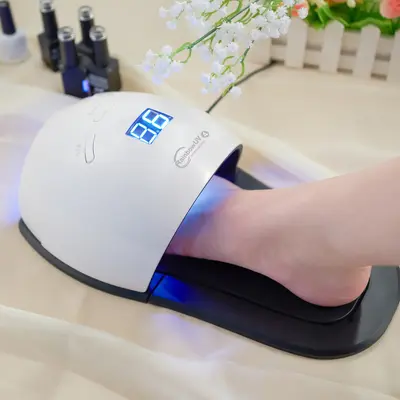 Sınır ötesi popüler terlikler, manikür lambası, el ve ayaklar için çift amaçlı, çabuk kuruyan oje tutkalı, manikür kurutucusu, LED UV çift ışık kaynağı - 8
