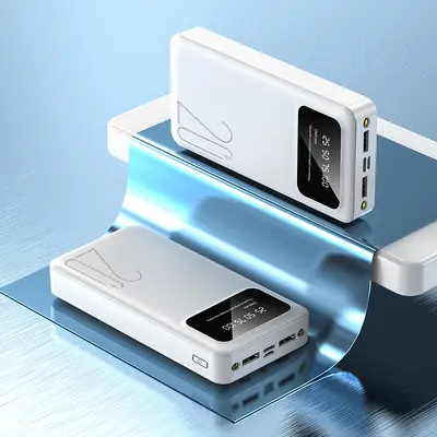 Sınır ötesi büyük kapasiteli cep telefonu güç bankası taşınabilir 20000 mAh toptan açık hediye logo baskılı mobil güç kaynağı - 7
