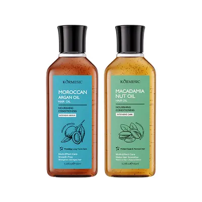 Macadamia Hair Oil, Moisturizing, Anti-Frizz, KORMESIC - 6