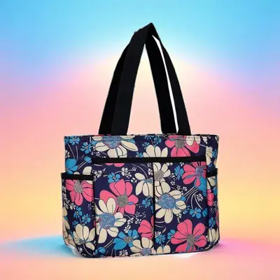 Middle-Aged Mom Tote Bag, Large Capacity for Travel and Shopping - 8