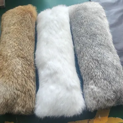 Real Rabbit Fur Octopus Cat Toy - 13