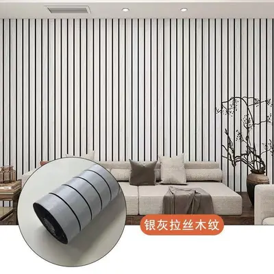 Self-Adhesive 3D Fluted Wallpaper, Waterproof - 13